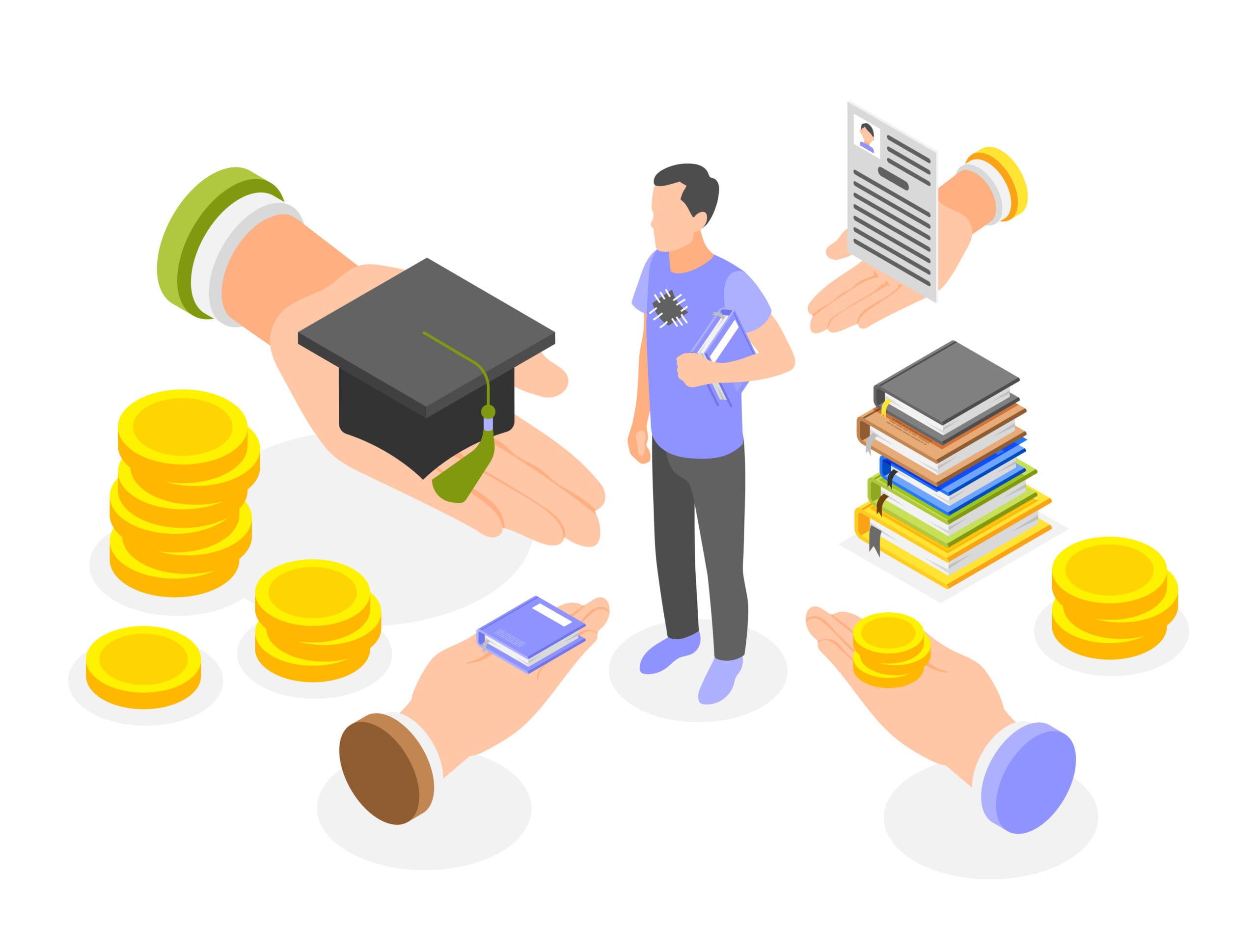 Education loan coverage for tuition, hostel, laptop and living expenses